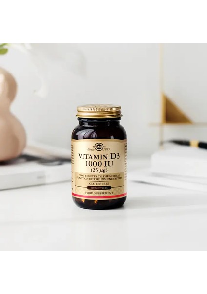 Vitamin-D3 1000 iu 100 Soft Jel fiyatları