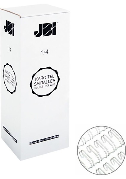 Beyaz 1/4 Jbı Karotel Kutu 100 Adet, Pratik ve Kullanışlı Ürün Seti