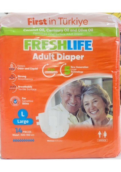 Freslıfe Hastabezi Large 14'lü