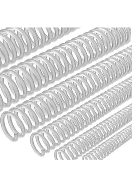 28MM 4:1 Şeffaf Helezon Spiral Poşet, 100 Adet, Dayanıklı ve Kullanışlı Paketleme.