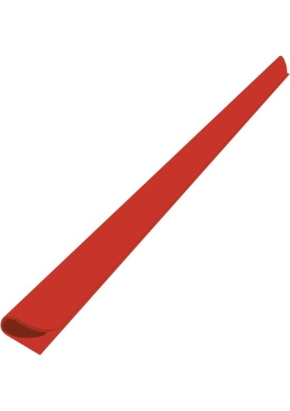Kırmızı Oval Profil Sırtlık, 6 Mm, 100'LÜ Paket