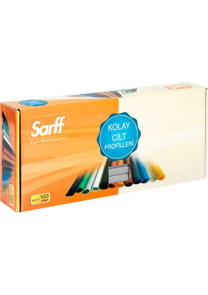 Geniş Şeffaf Sırtlık, 100'LÜ Paket, Dayanıklı ve Hafif Tasarım