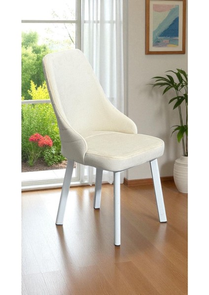 6 Adet Erciyes Sandalye Mutfak Cafe Restaurant Proje Metal Lüks Sandalye fiyatları