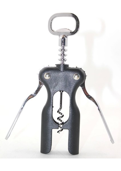 Paslanmaz Çelik Tirbuşon Şarap Açacağı Model 2