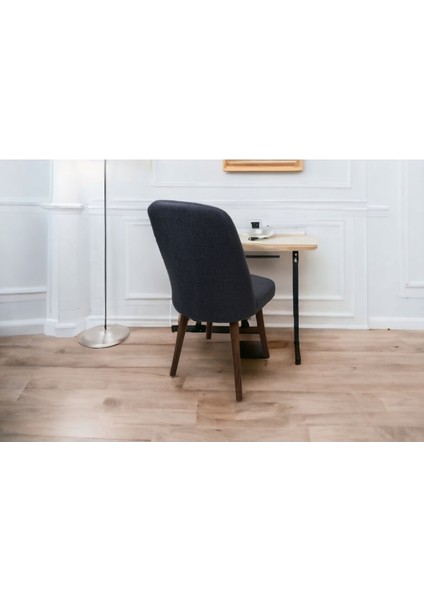 Mutfak Sandalyesi Yemek Odası Sandalyesi 1 Adet Antrasit Gri Pinoteks Ayaklı fiyatları