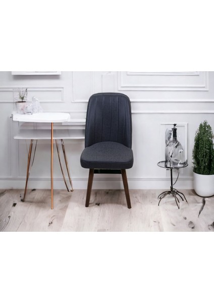 Mutfak Sandalyesi Yemek Odası Sandalyesi 1 Adet Antrasit Gri Pinoteks Ayaklı indirimleri