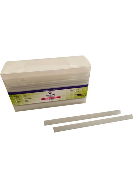 8mm Beyaz Üçgen Profil, 100 Adet Paket