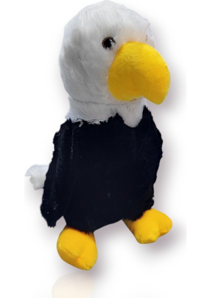 Luxury Beyaz Başlı Peluş Kartal Peluş Oyuncak 30 cm