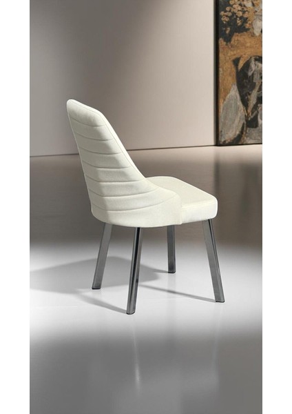 6 Adet Erciyes Sandalye Mutfak Cafe Restaurant Proje Metal Lüks Sandalye fırsatları