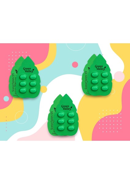 Erkekler Icin Özel 6'li Performans Arttirici & Gecikme Green Valley (Yesill Yaprak) 125MG - 3 Dizi 18 Tablet