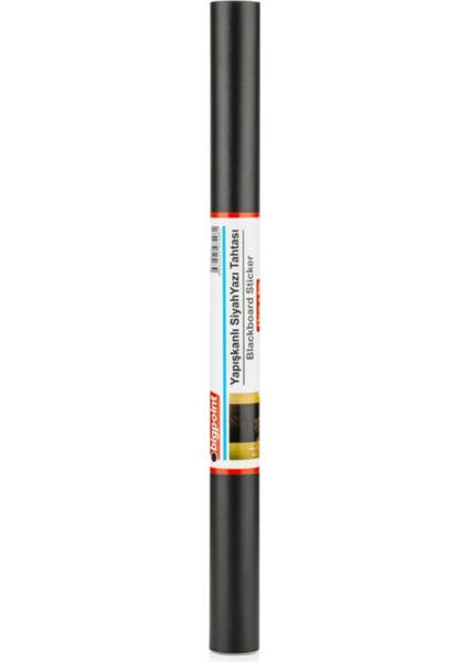 Yapışkanlı Siyah Yazı Tahtası Folyosu 45X200CM 12'li Kutu