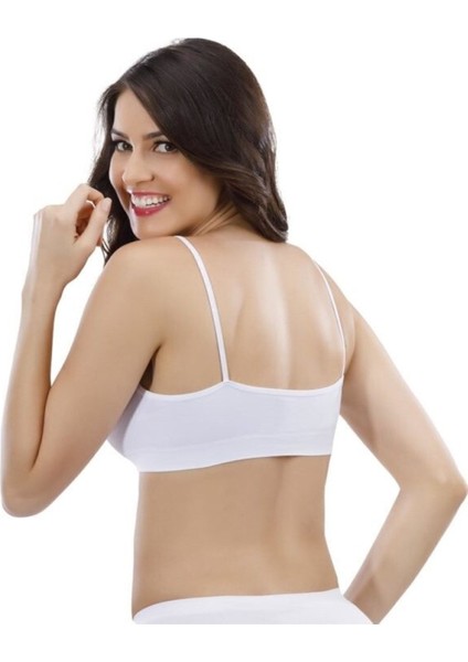Kadın Ten Rengi Ip Askılı Seamless Dikişsiz Büstiyer 15002 fiyatları