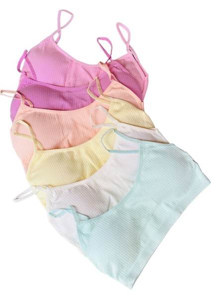 6'lı Kadın Petli Büstiyer Fitilli Kumaş Pastel Renkler Dondeza fiyatları