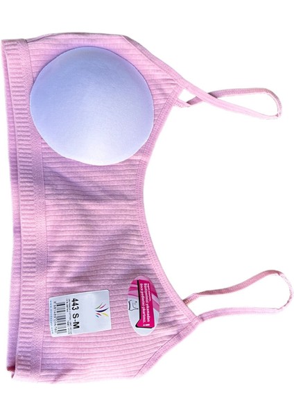 6'lı Kadın Petli Büstiyer Fitilli Kumaş Pastel Renkler Dondeza fırsatları