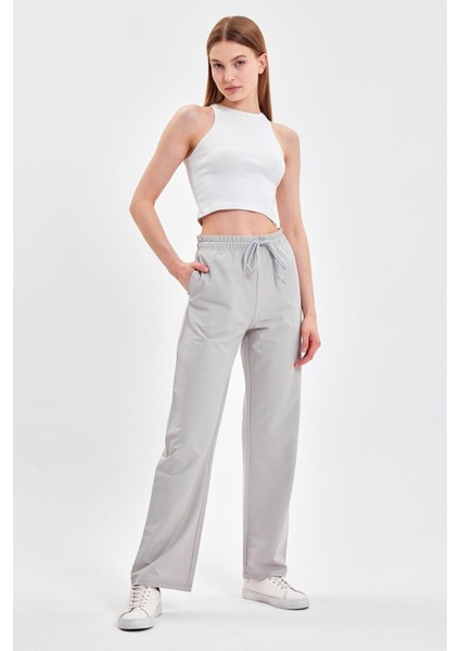 Kadın Mikro Dokuma Kumaş Geniş Paça Alt fiyatları