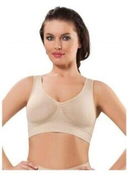 5319 Kadın Kalın Askılı Pedli Büstiyer Sütyen(S-M)