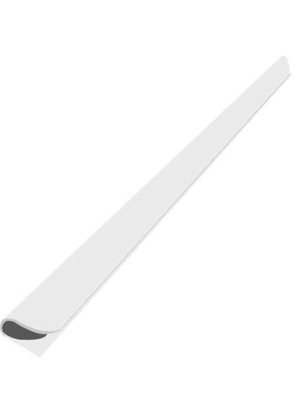 Beyaz Oval Profil 10 Mm, 100'LÜ Kutu, Dayanıklı ve Kullanışlı Malzeme