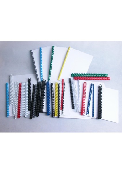 14 mm Mavi Plastik Spiral 100 Adet, Dayanıklı ve Kullanışlı Ürün modelleri