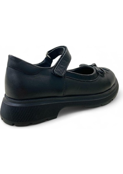 897 Kız Çocuk Deri Okul Babet fırsatları