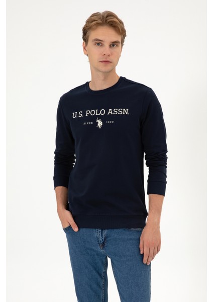 Erkek Lacivert Sweatshirt 50313743-VR033