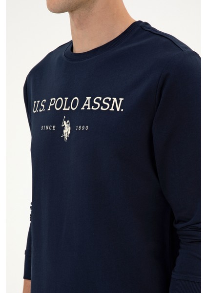 Erkek Lacivert Sweatshirt 50313743-VR033