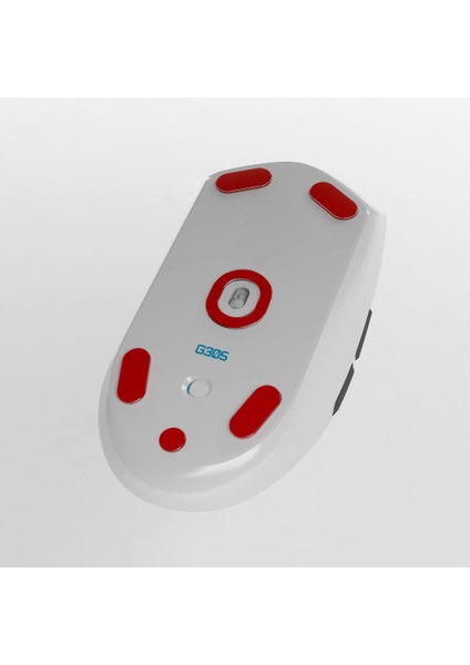 (Logi) G305 - G304 Mouse Skate (Red Edition) %100 PTFE modelleri