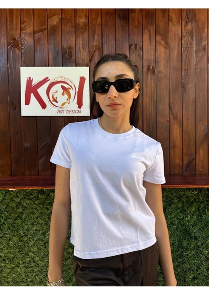 5'li Basic Kadın Tshirt (Pembe,beyaz,siyah,yeşil,kırmızı) modelleri
