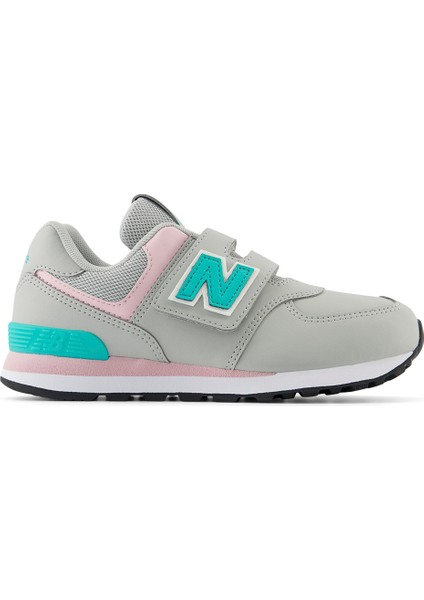 Kız Çocuk Spor PV574KIC New Balance Lifestyle Pre-School Grey