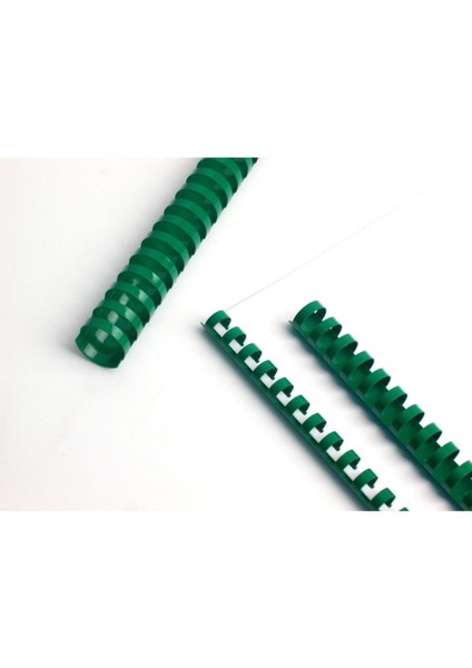 22 mm Mavi Plastik Spiral 50'li, Dayanıklı ve Şık Ofis Ihtiyaçları Seti