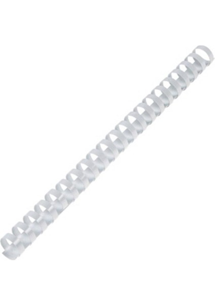 20 mm Beyaz Plastik Spiral, 100 Adet, Dayanıklı ve Esnek Kullanım Kolaylığı Sağlar fiyatları