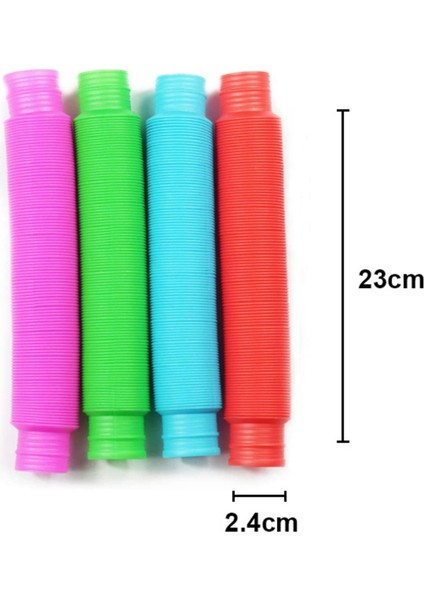7’li Pop Tubes Seti – Renkli Esnek Spiral Boru Oyuncak – Duyu Geliştirici Eğitici Oyuncak fiyatları