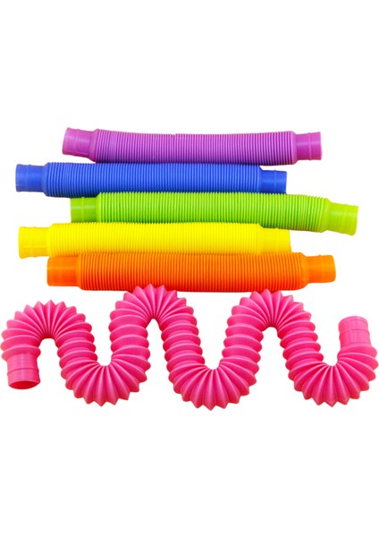 7’li Pop Tubes Seti – Renkli Esnek Spiral Boru Oyuncak – Duyu Geliştirici Eğitici Oyuncak indirimleri