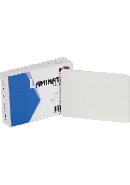 65X95 mm Polyester Laminasyon Filmi, 400'LÜ Set, Yüksek Kalite ve Dayanıklılık