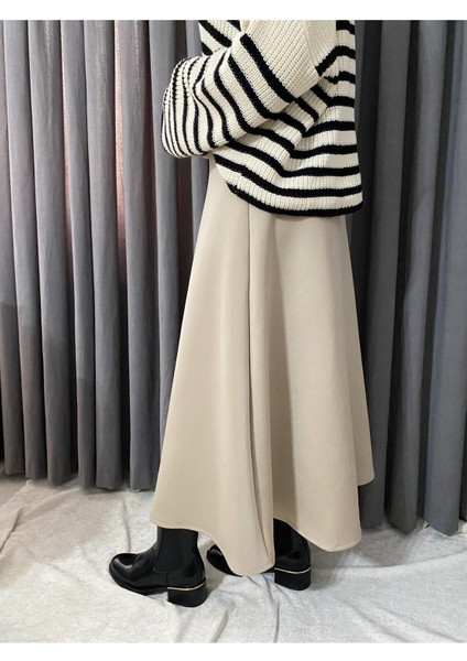 Kadın Scuba Kumaş Puf Kloş Tesettür ve Günlük Etek BOY:94-95CM modelleri