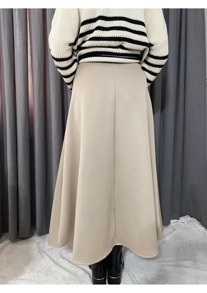 Kadın Scuba Kumaş Puf Kloş Tesettür ve Günlük Etek BOY:94-95CM fırsatları