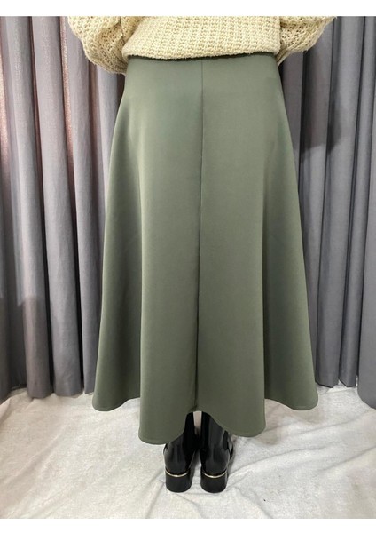 Kadın Scuba Kumaş Puf Kloş Tesettür ve Günlük Etek BOY:94-95CM fırsatları