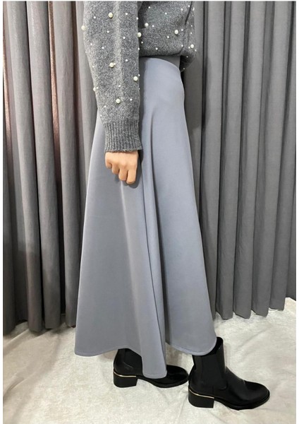 Kadın Scuba Kumaş Puf Kloş Tesettür ve Günlük Etek BOY:94-95CM fiyatları