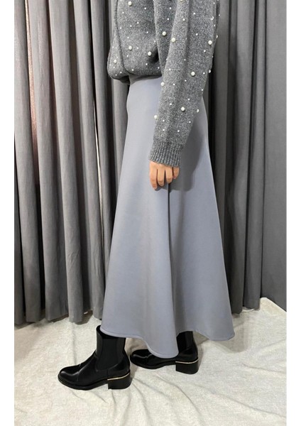 Kadın Scuba Kumaş Puf Kloş Tesettür ve Günlük Etek BOY:94-95CM modelleri