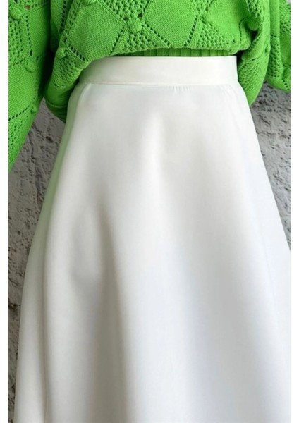 Scuba Kumaş Geniş Çan Etek indirimleri