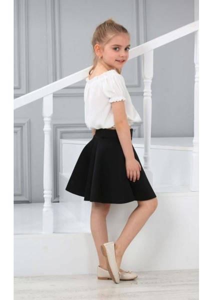 Scuba (Dalgıç ) Kız Çocuk Siyah Etek (Ölcüler Aciklamada) HCL70