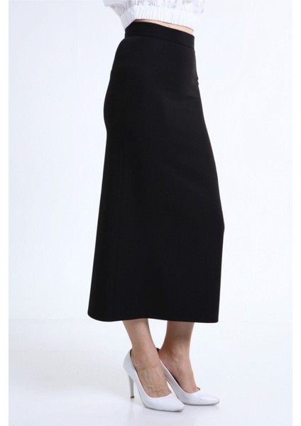 Kadın Siyah Uzun Kalem Etek fiyatları