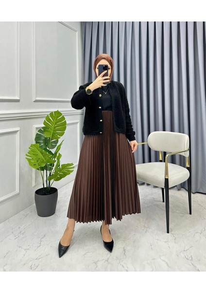 Ince Piliseli Model Etek