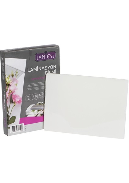 230X303 mm Polyester Laminasyon Filmi, 100 Lü Paket