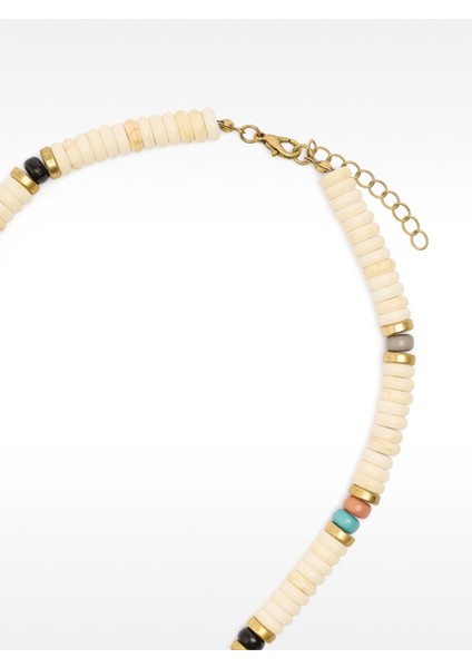 Renkli Boncuklu Kısa Kolye fırsatları