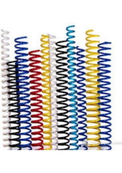 8 mm Pvc Spiral Helezon, Şeffaf, 200 Adet, 4:1 Oran