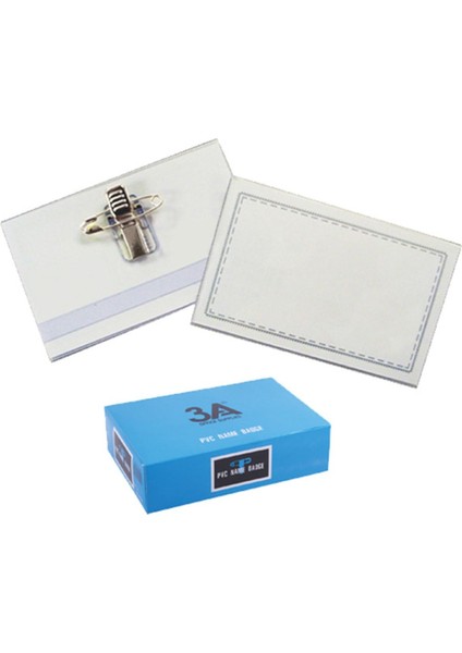 Şeffaf Kart Kabı, Iğneli, 900-50'LI Paket, Koruyucu ve Pratik Kullanım Sağlar.