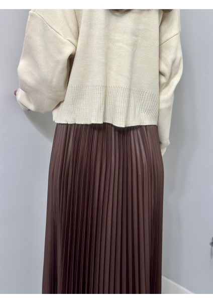 Acı Kahve Sık Piliseli Etek indirimleri