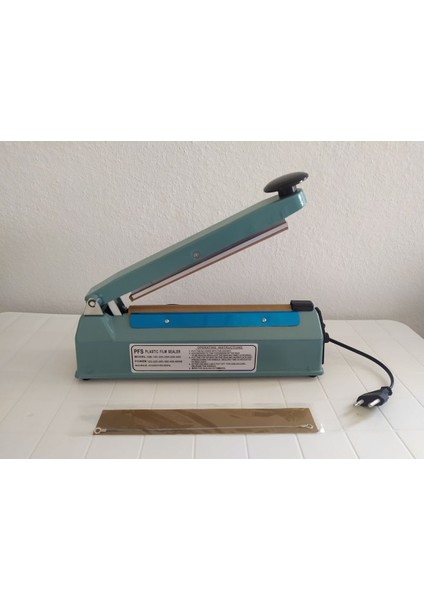 20 cm Poşet Ağzı Yapıştırma Makinesi, Büyük Trafo, Metal Gövde, Yedek Rezistans, 2 Yıl Garanti