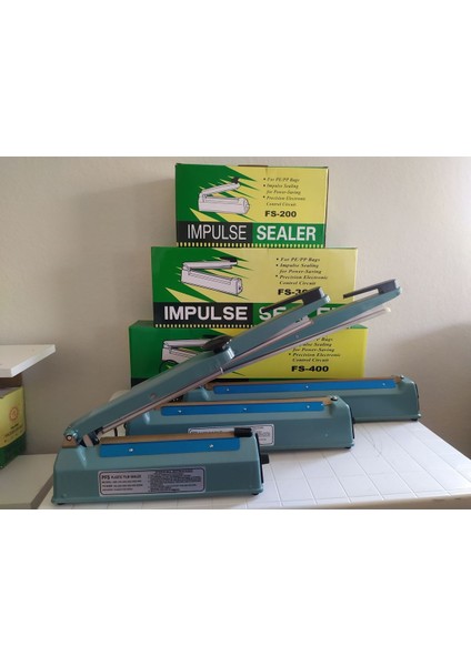 20 cm Poşet Ağzı Yapıştırma Makinesi, Büyük Trafo, Metal Gövde, Yedek Rezistans, 2 Yıl Garanti fırsatları