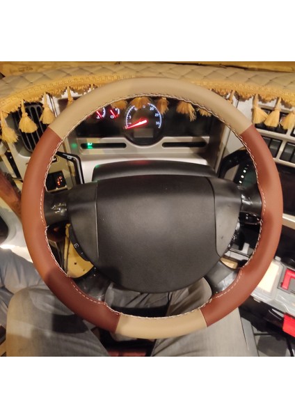 Renault Tır Direksiyon Kılıfı Kahverengi